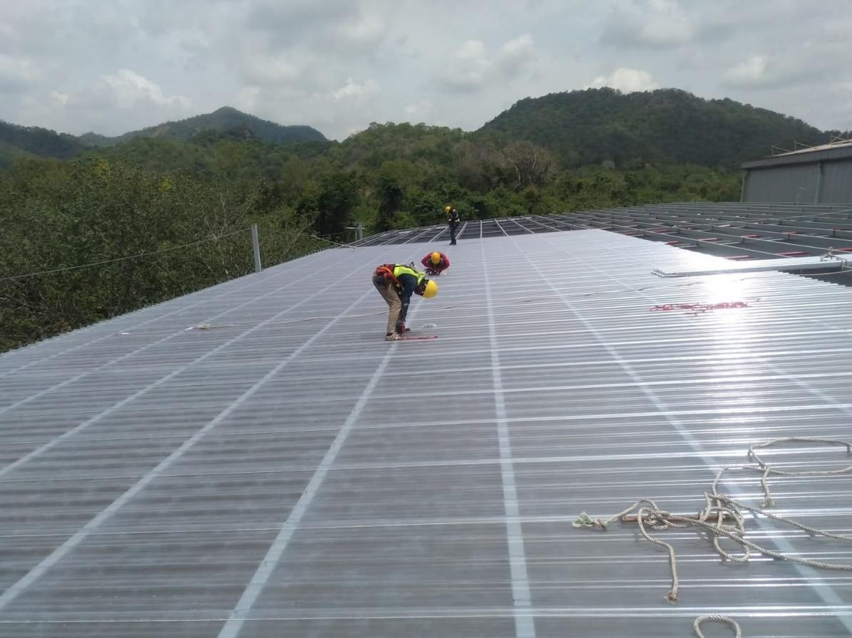 อาคาร Solar Drying Storage — INSEE ECO CYCLE สระบุรี